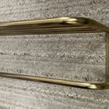 Vintage coat rack in gold metal