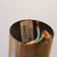 Brass pendant lamp Lucien Gau Paris 70s