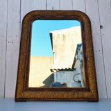 Louis Philippe style mirror wood, vintage gold