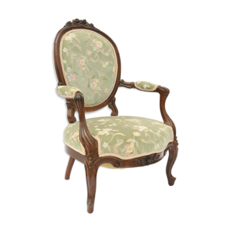 Napoleon III rosewood armchair