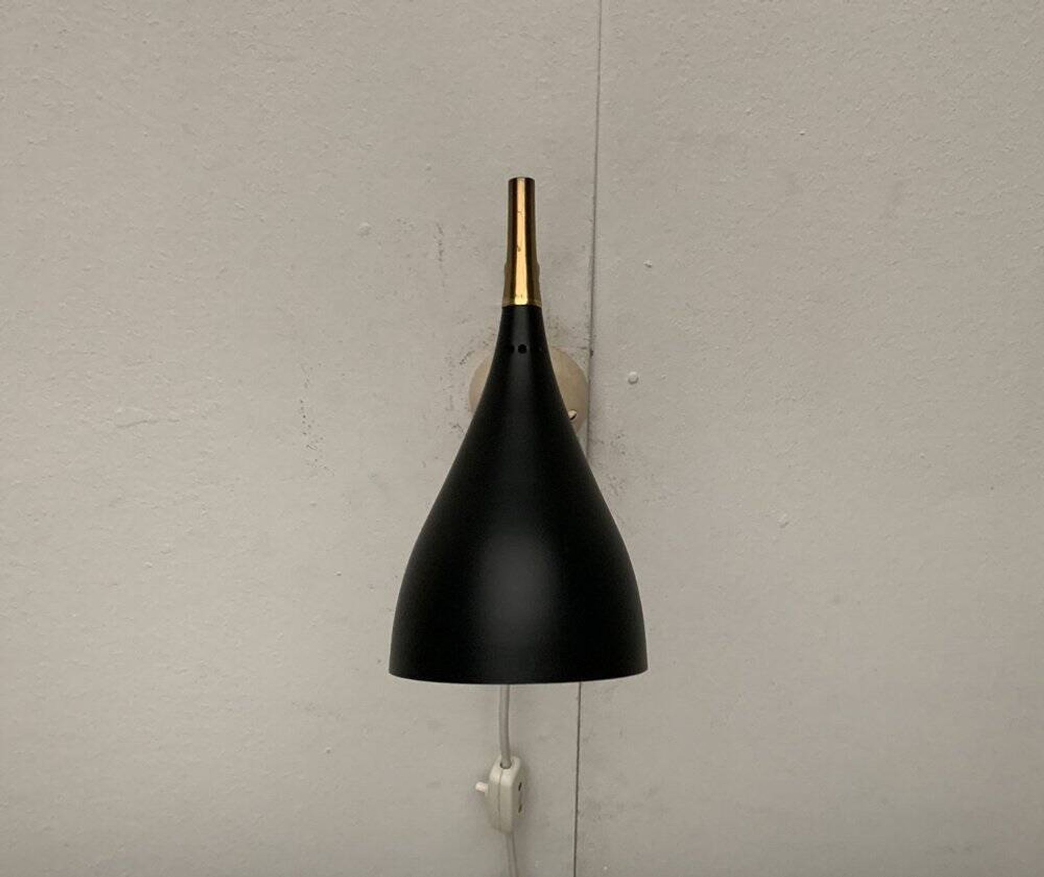 Lampe murale allemande du milieu du siècle par Cosack
