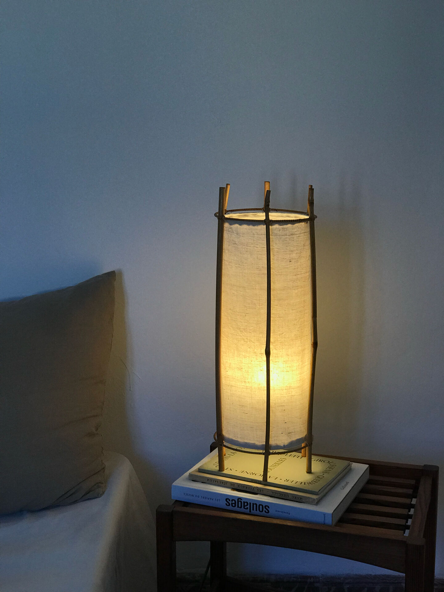 Lampe bambou Louis Sognot