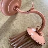 Pink tassel wall light
