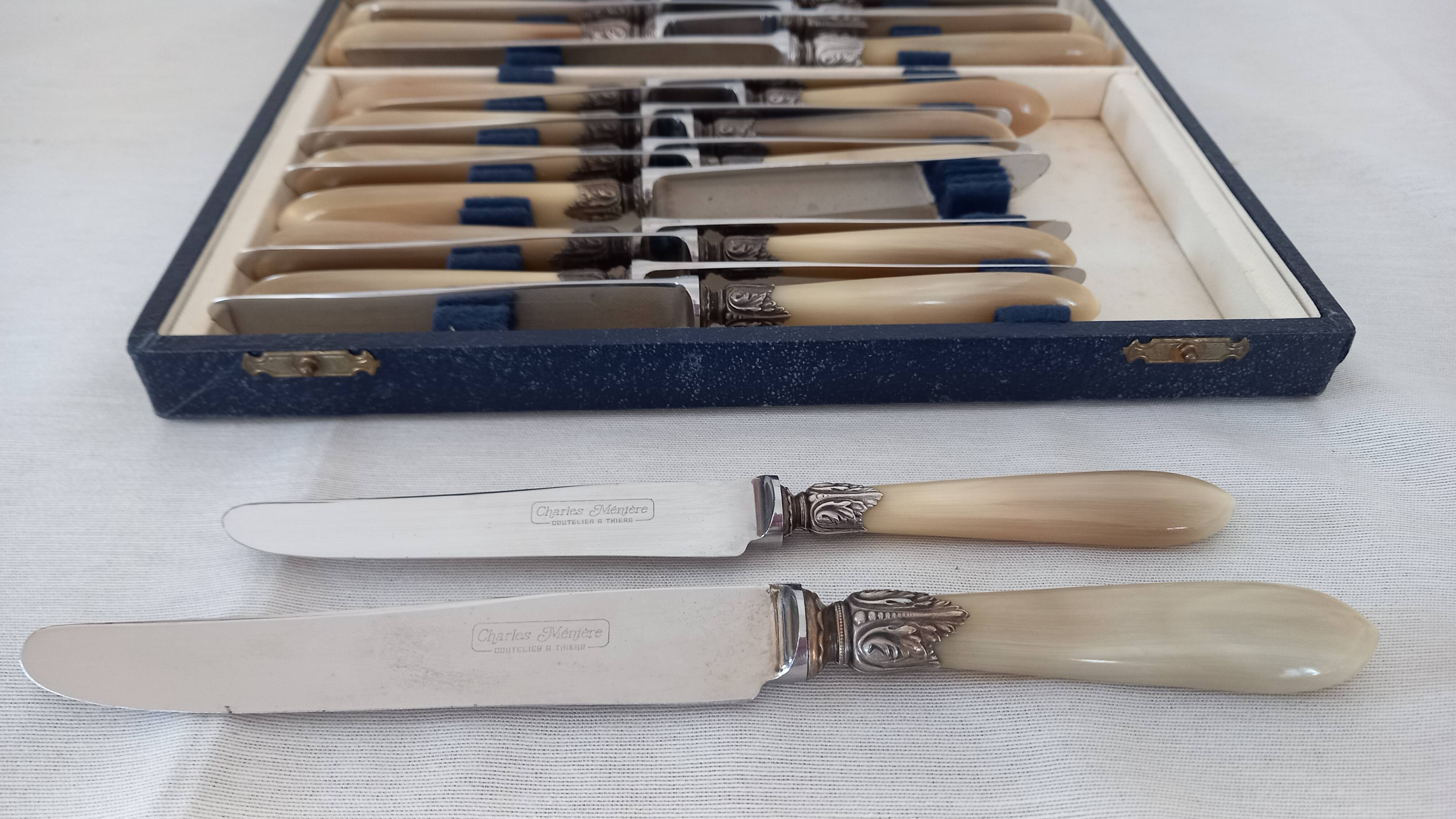 Cutlery set with 24 knives