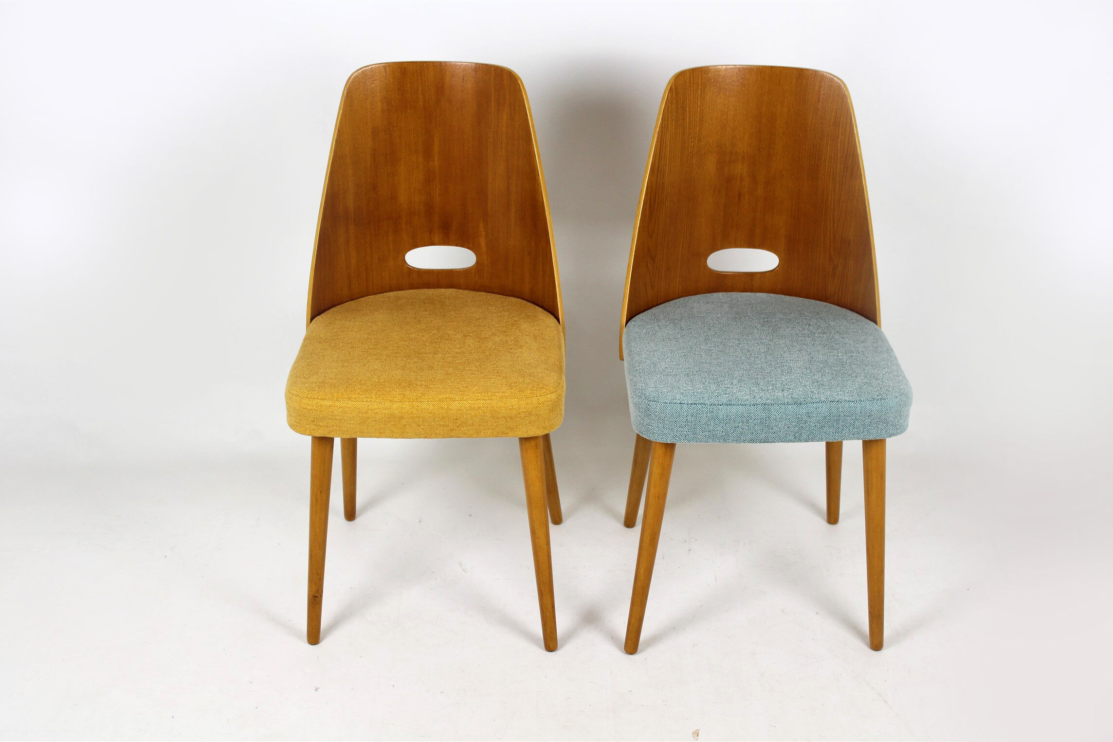 Pair of mid-century chairs from ONV Pisek, 1960s