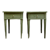 Pair of vintage bedside tables