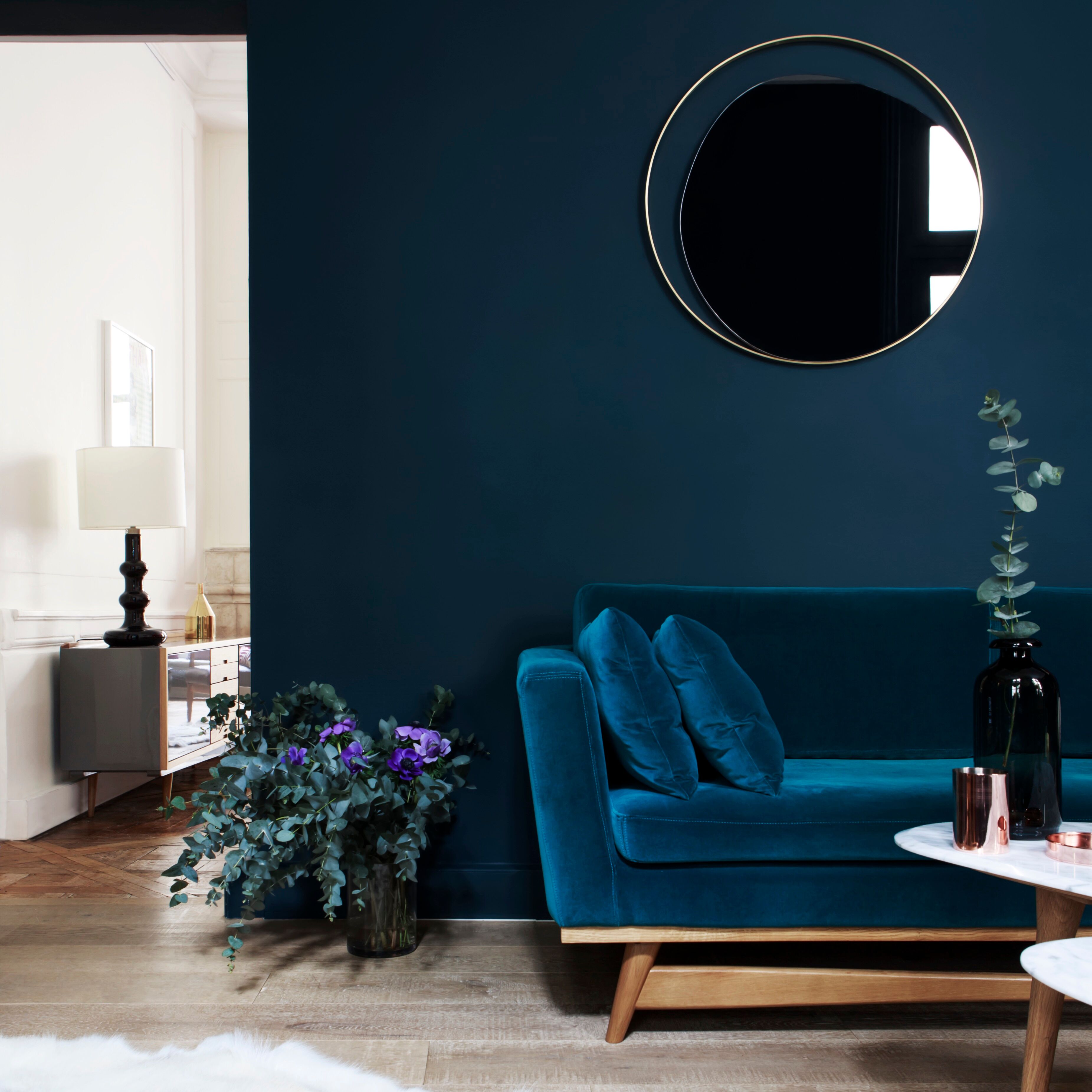 Classic ellipse mirror