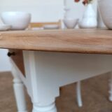 Oval table