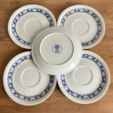 5 saucers "Cadiz" Villeroy & Boch