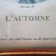 4 old lithographs of the 4 seasons