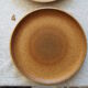 4 flat plates in Longchamp stoneware