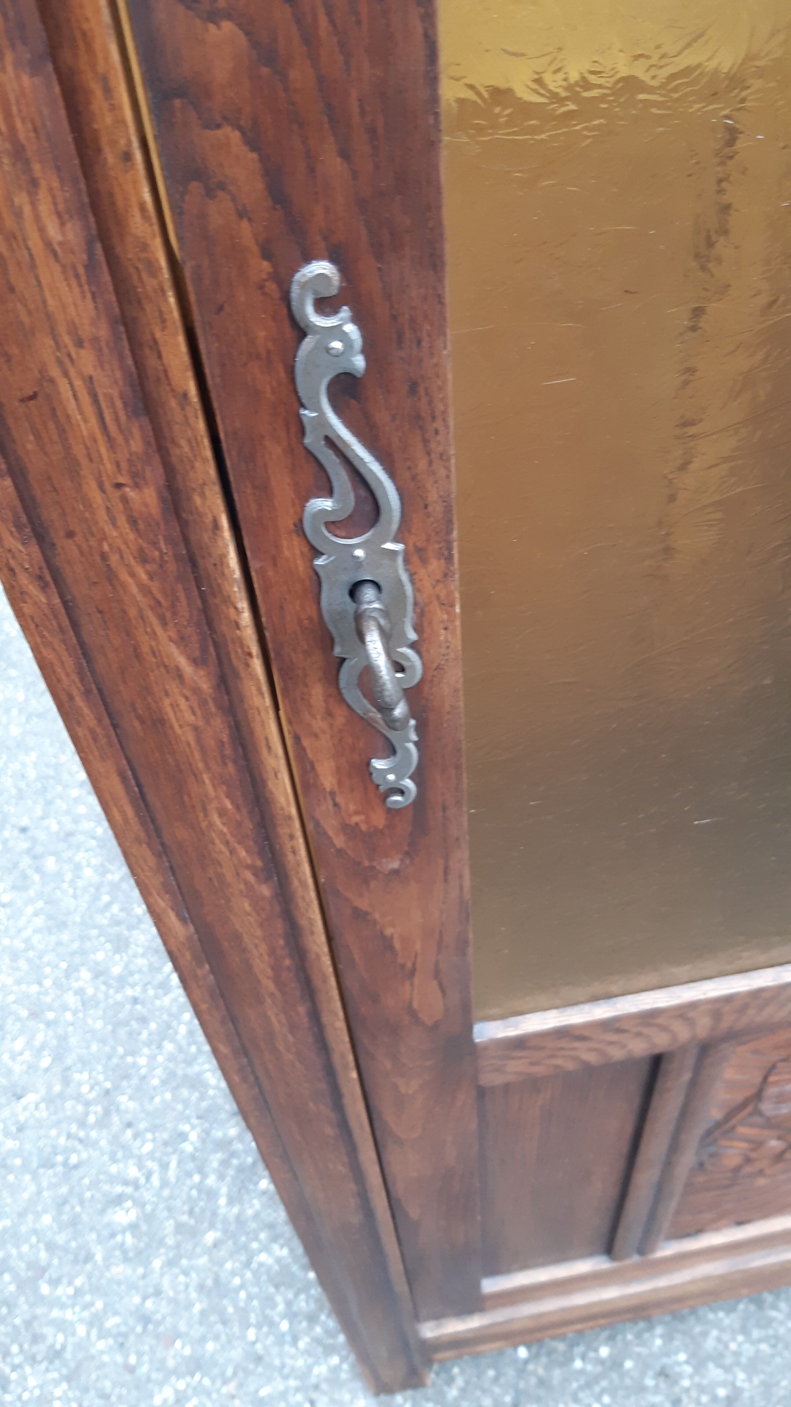 Art Deco glass wardrobe