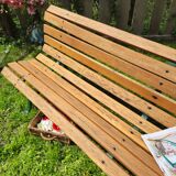 Old public bench