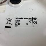 Set of 4 midcentury space age wavy wall lamp by Guzzini,model 5359