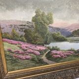 Oil on canvas by V Vezien