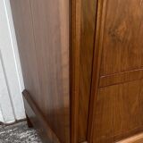 Commode Louis-Philippe en Ronce de Noyer – Fin XIXe