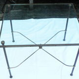 Tripartite coffee table years 50-70