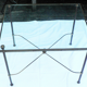 Tripartite coffee table years 50-70