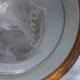Vase vintage granité blanc
