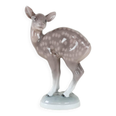 Porcelain deer figurine, Danish design, 1970s, manufacturer: Bing & Grøndah