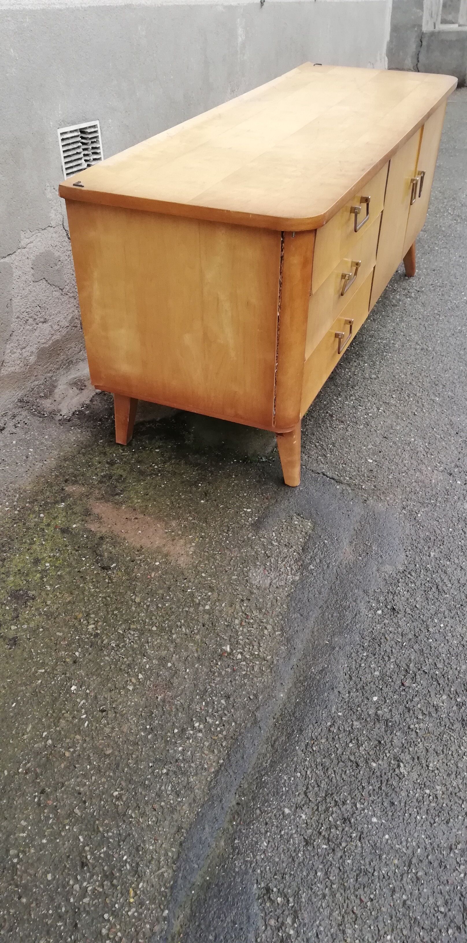 Enfilade vintage 3 tiroirs 2 portes