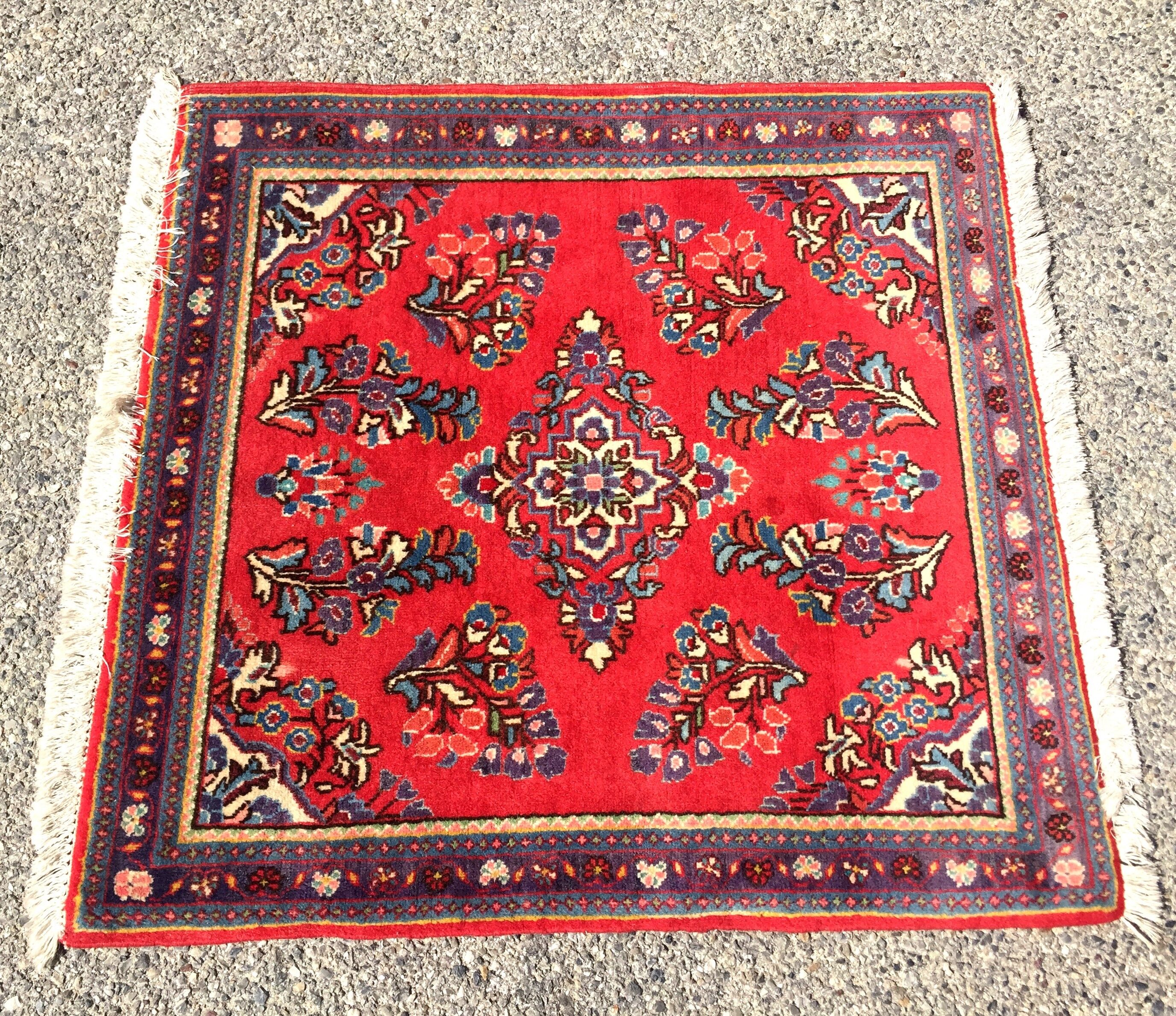 Persian orient carpet iran lilian 85 x 90 cm