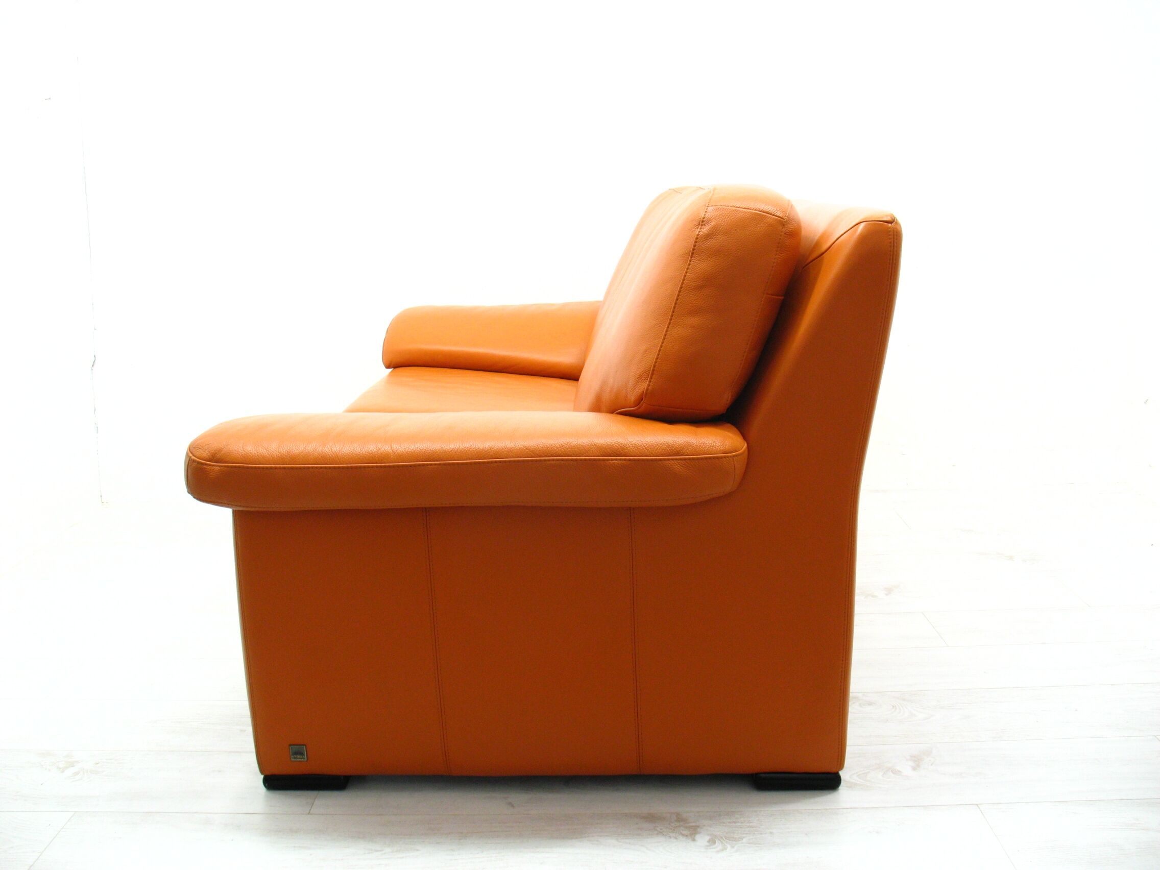 Leather sofa Willi Schillig 90s