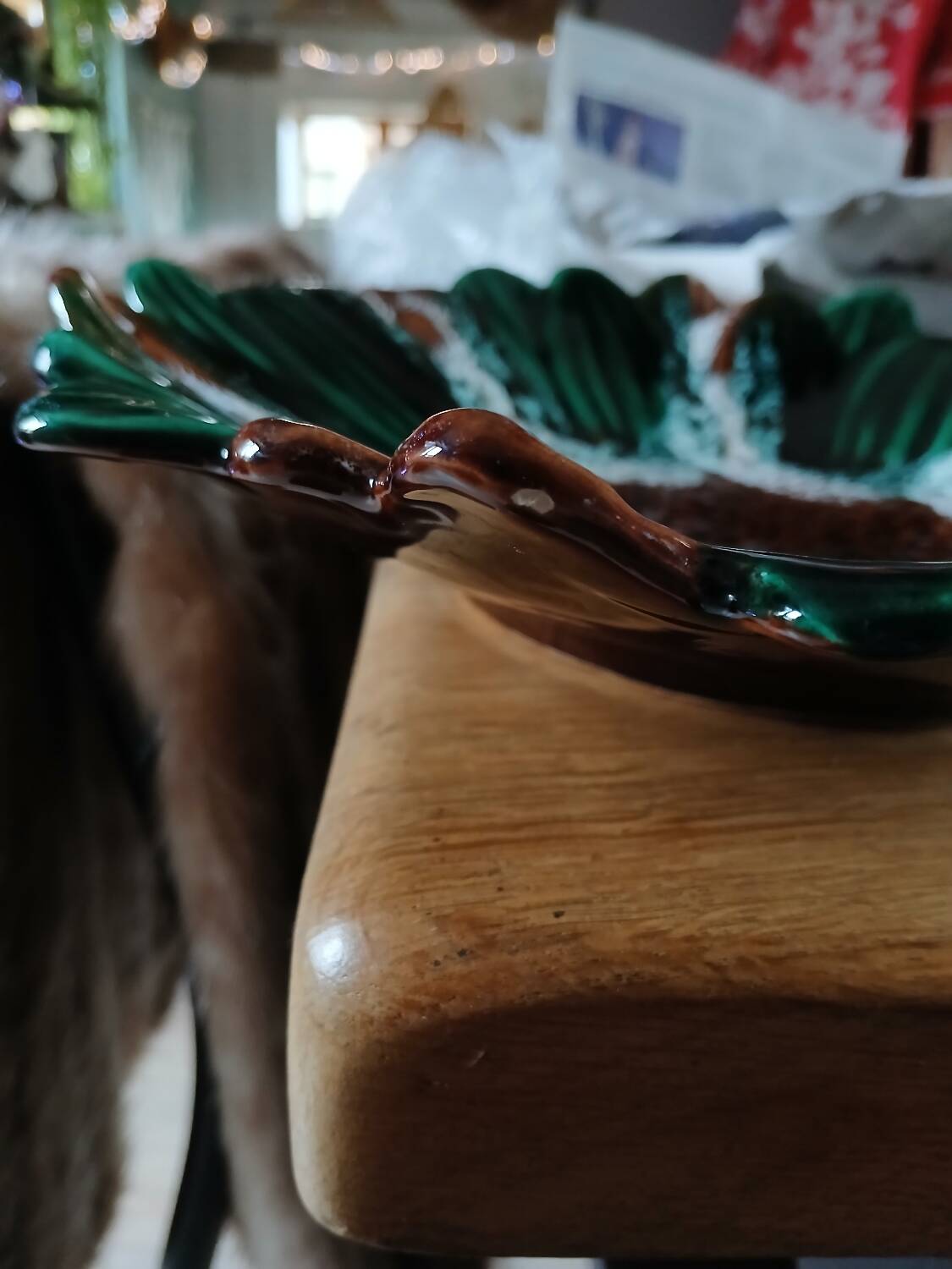 Coupe à fruits ancien Vallauris 