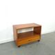 Meuble audio TV sur roulettes design danois en teck Dyrlund