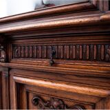 Oak sideboard, France, around 1870.