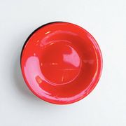 Black and red Murano glass vase by Nason & Moretti, Art Deco carafe