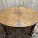 Oval dining table from the Art Deco period