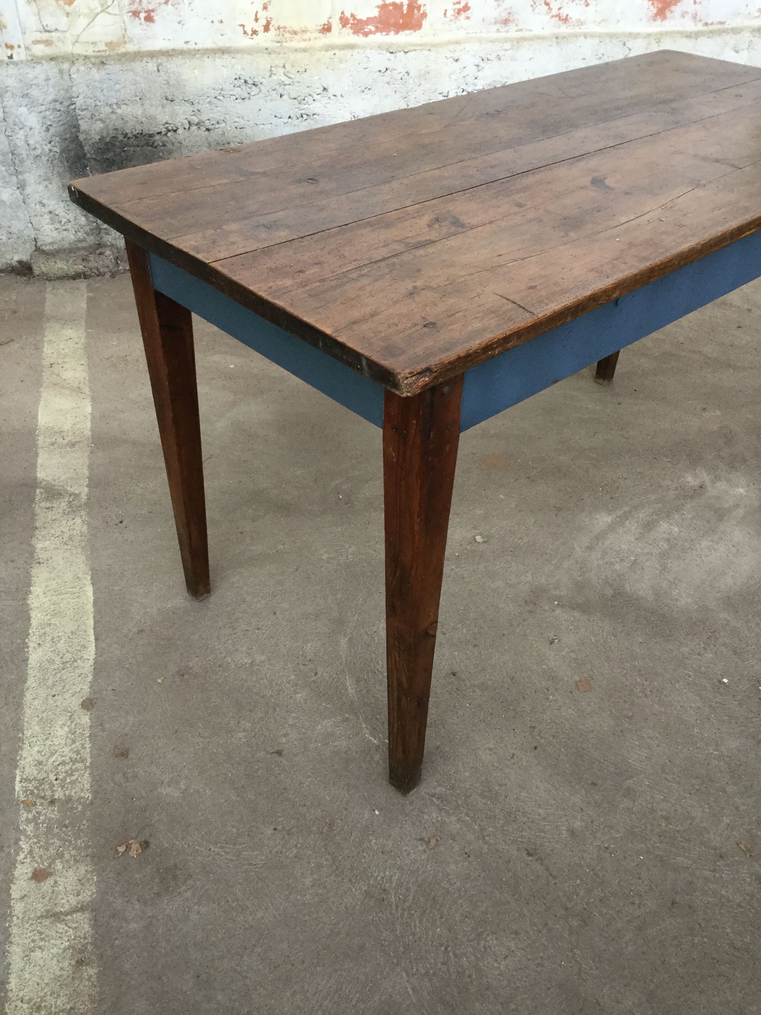 Old boarding school table