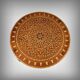 Large Moroccan Tea Table in Marquetry – 20th Century