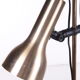 Vintage Danish gold floor lamp by Dansa, 1960s
