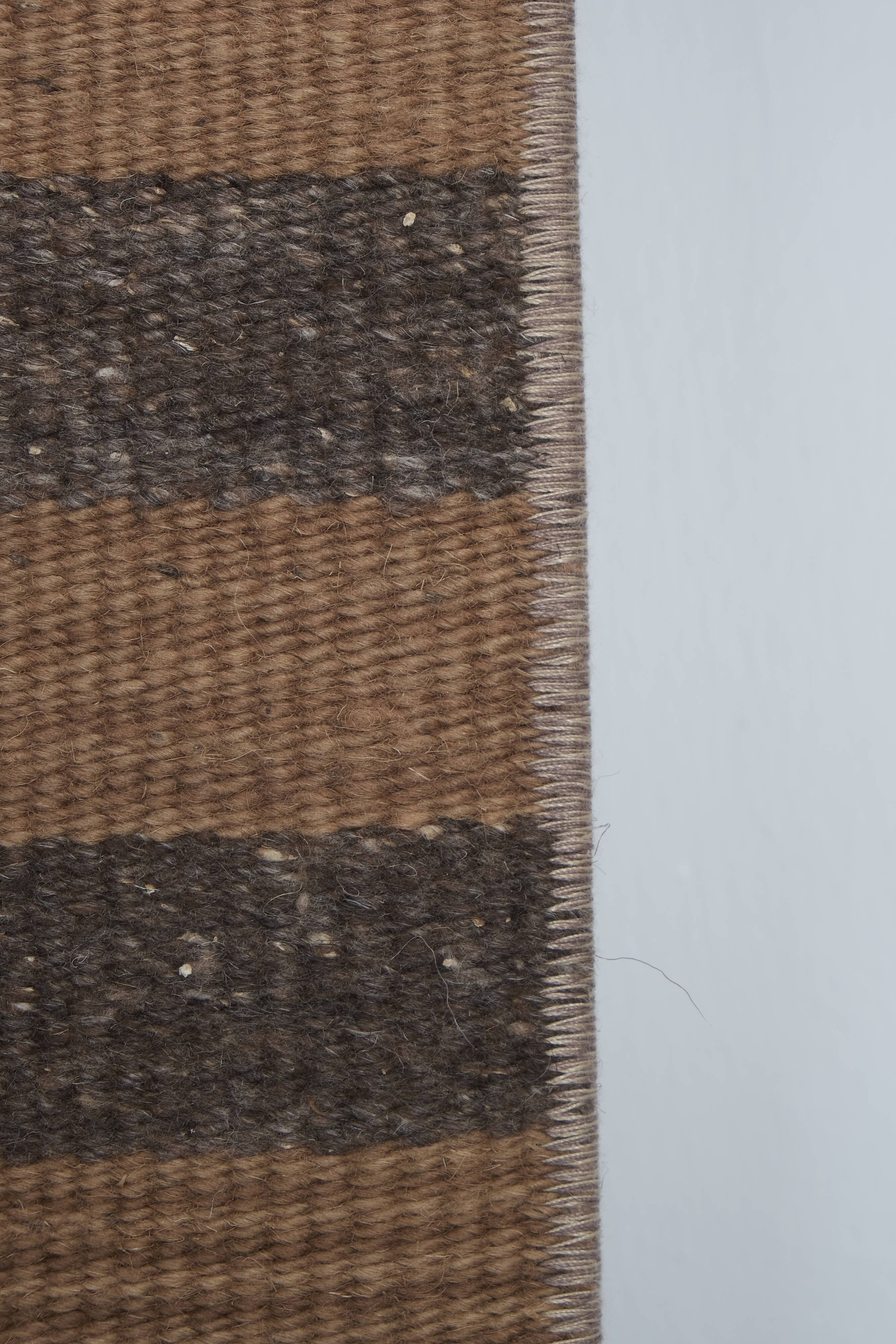 Vintage Turkish Kilim Extra-Long Hallway Runner with Boho Chic Style