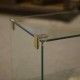 Glass coffee table by Roche Bobois 1960s