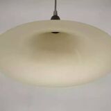 Black lacquered metal pendant light