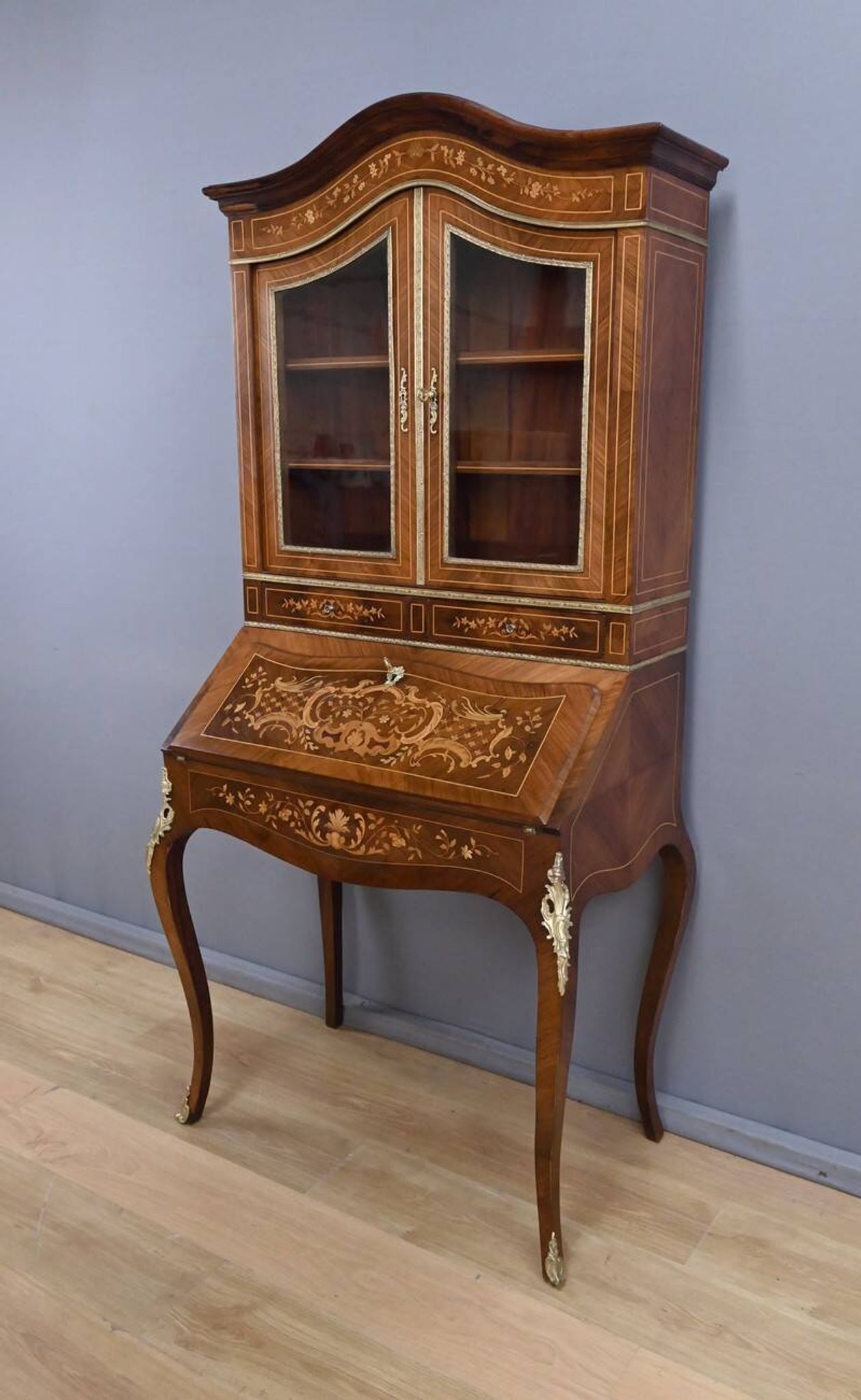 Bureau scriban en palissandre, époque Napoléon III – 2ème partie XIXe