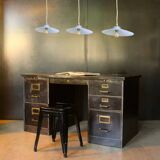 Trio d’opalines bistrot 1920 fil corde