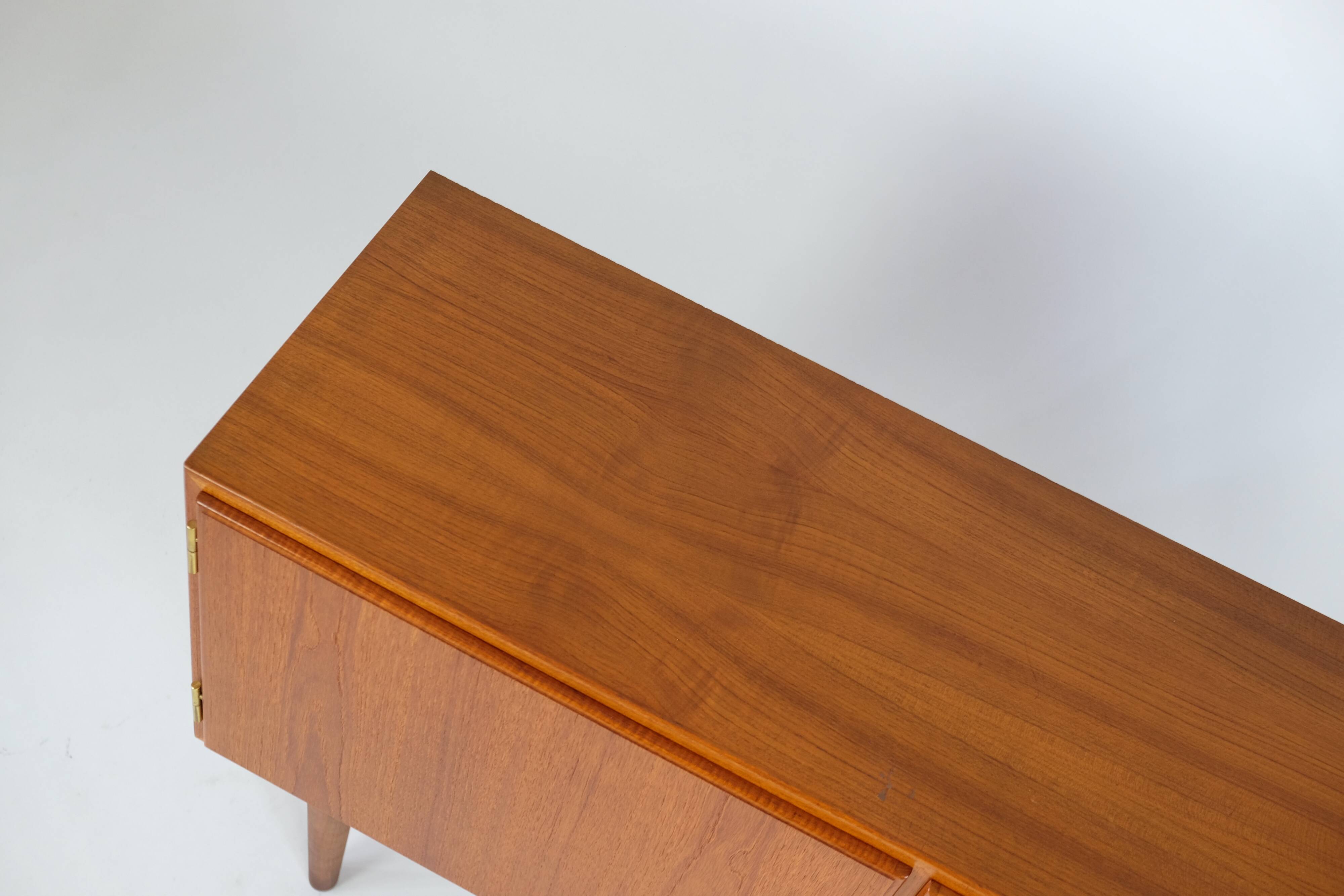 Danish Teak Kommode Sideboard E. Boisen Vintage 70er Design