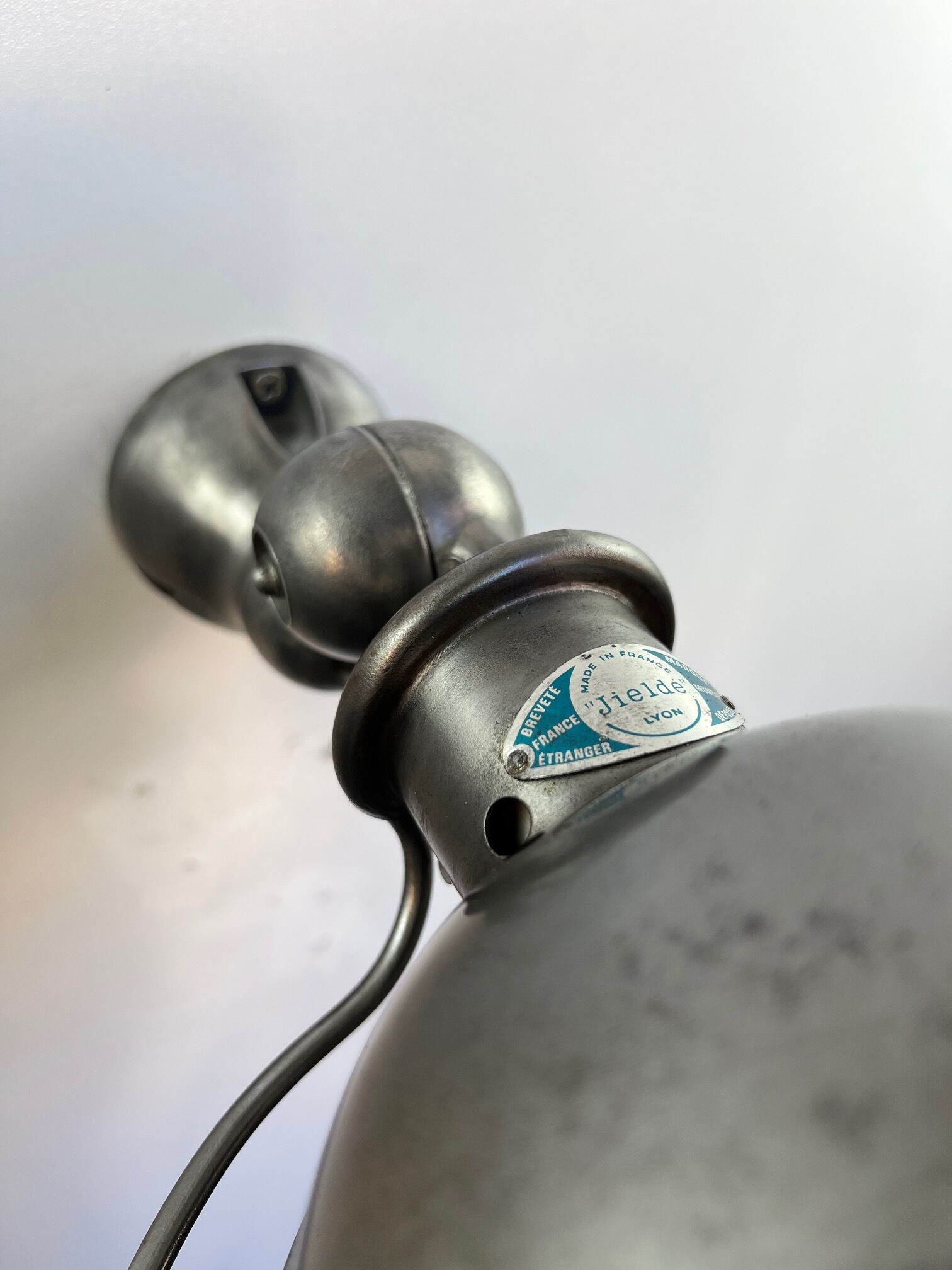 Jielde wall lamp 1960 original old lamp