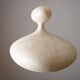 Organically shaped suspension made of ecological fibers