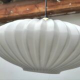 Vintage glass pendant light