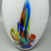 Vase des années 1970 fabriqué à la main à Murano