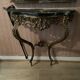 console avec miroir et deux appliques