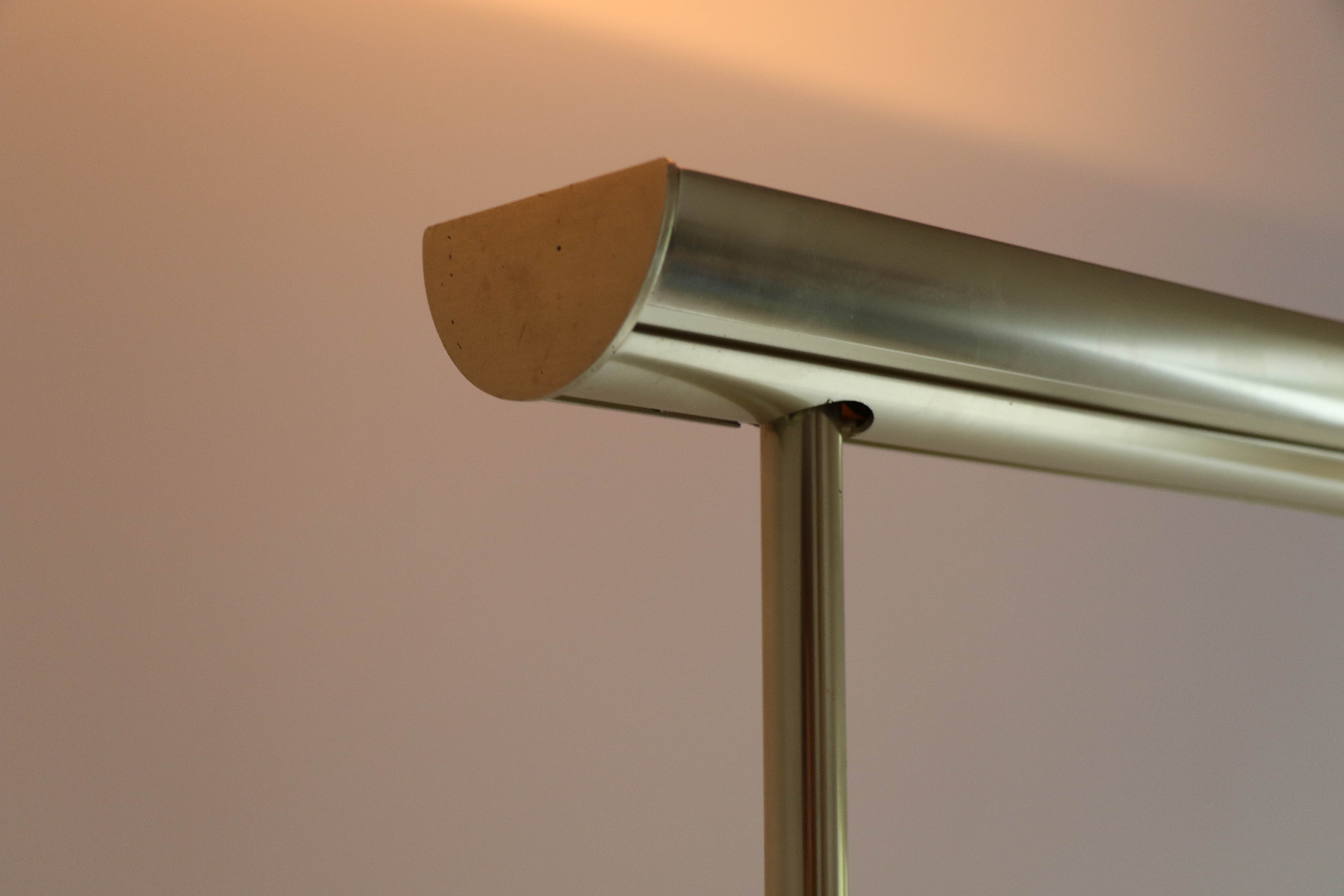 Minimalist Italian brass lamppost