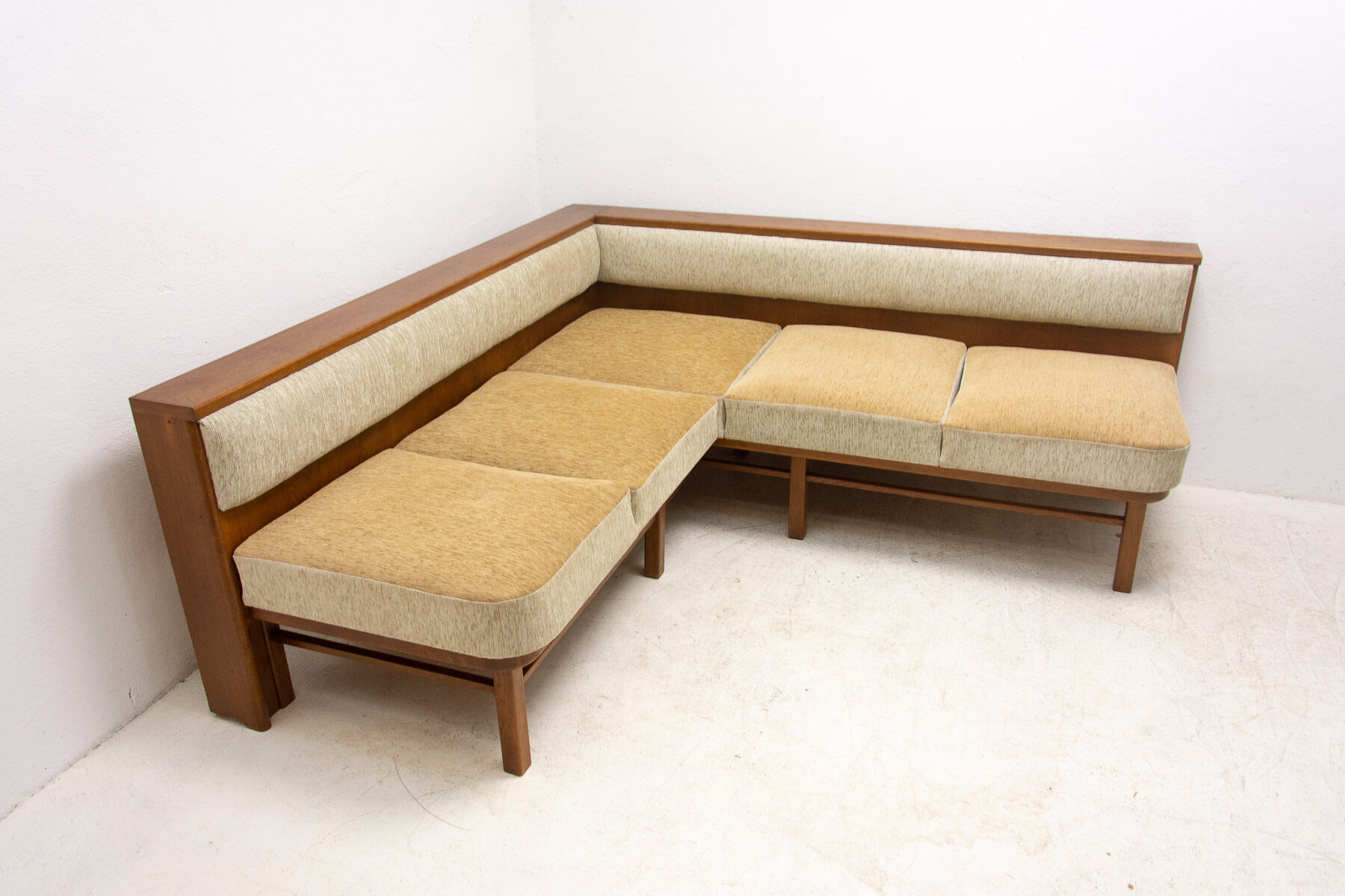 Functionalist dining room corner sofa, Czechoslovakia, 1930´s