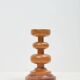 Wooden candlestick, 1970s