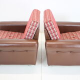 Pair of Mid-century Design Armchairs,Czechoslovakia,1960's.